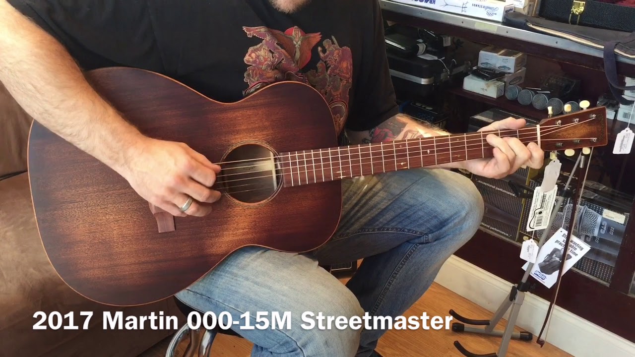 2017 Martin 000-15M Streetmaster Acoustic Guitar