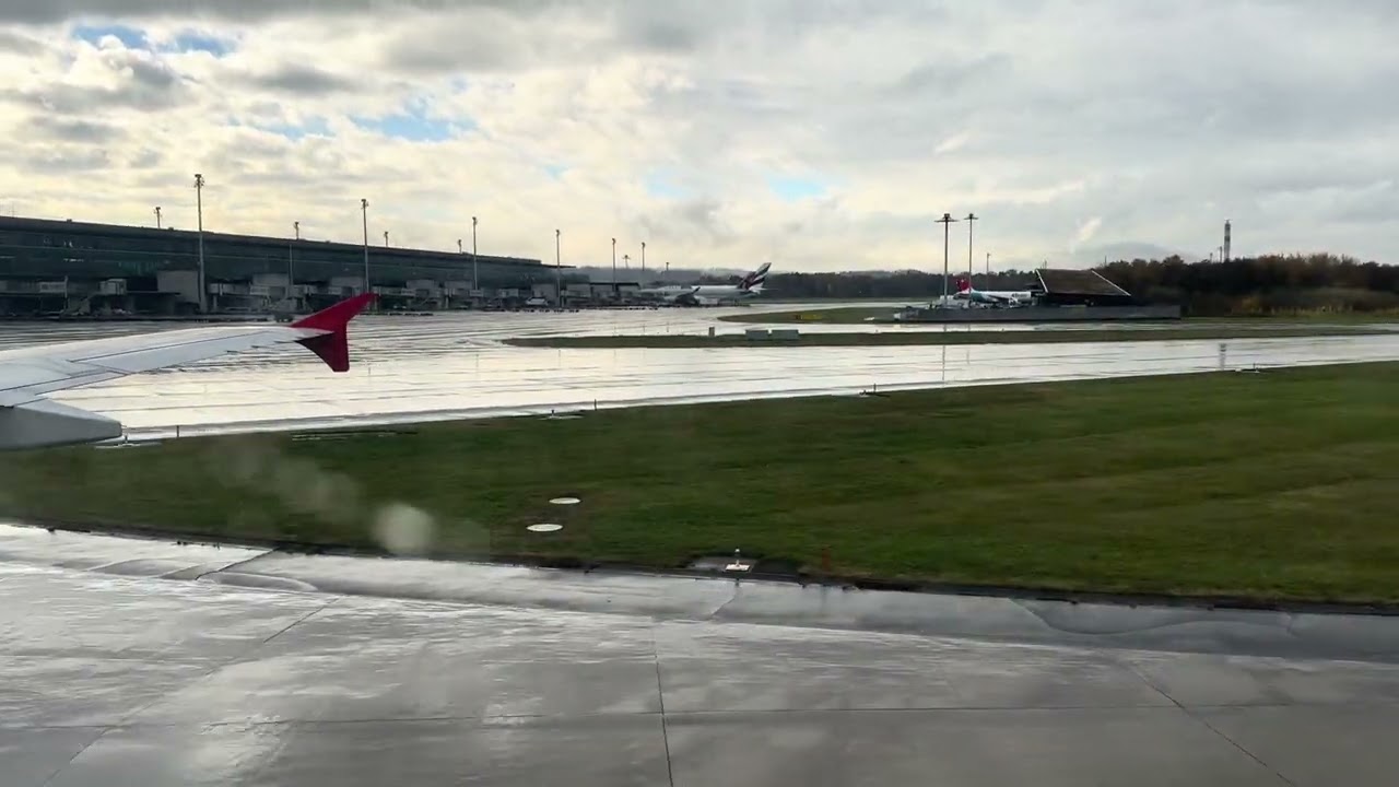 Landing at Zurich International Airport