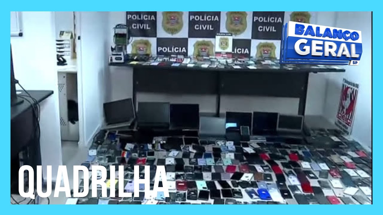 Câmera do Balanço: Polícia descobre esquema de quadrilha especializada em roubo de celulares