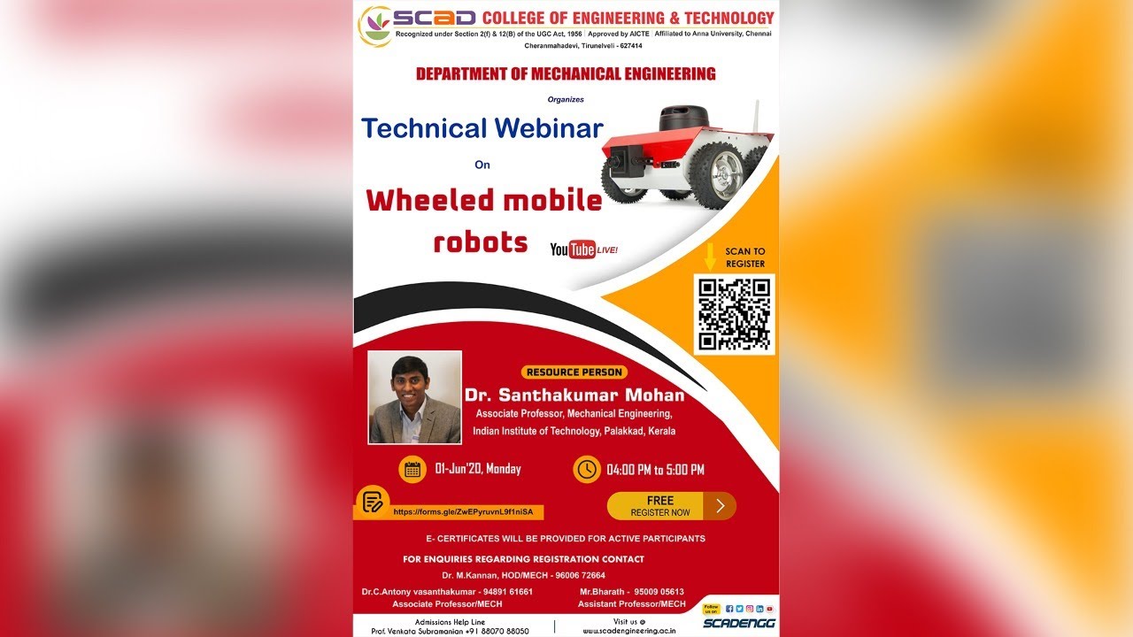Technical Webinar -  Wheeled mobile robots