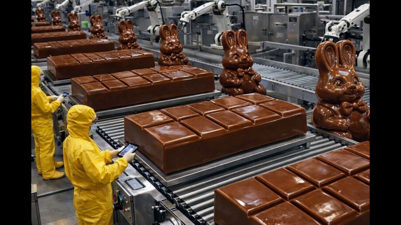How It’s Made Chocolate (Factory Process) | From Cocoa Beans to Wrapped Bars