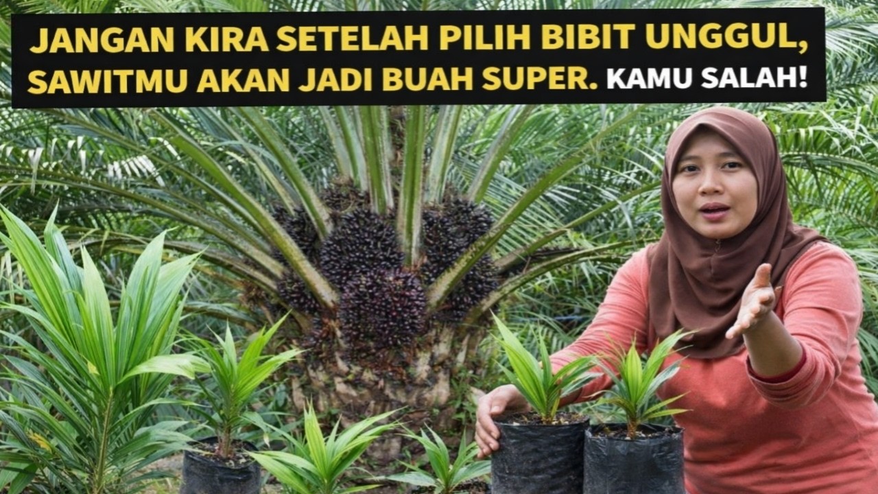 Jangan kira setelah pilih bibit unggul sawitmu Buahnya super21 Pebruari 2026