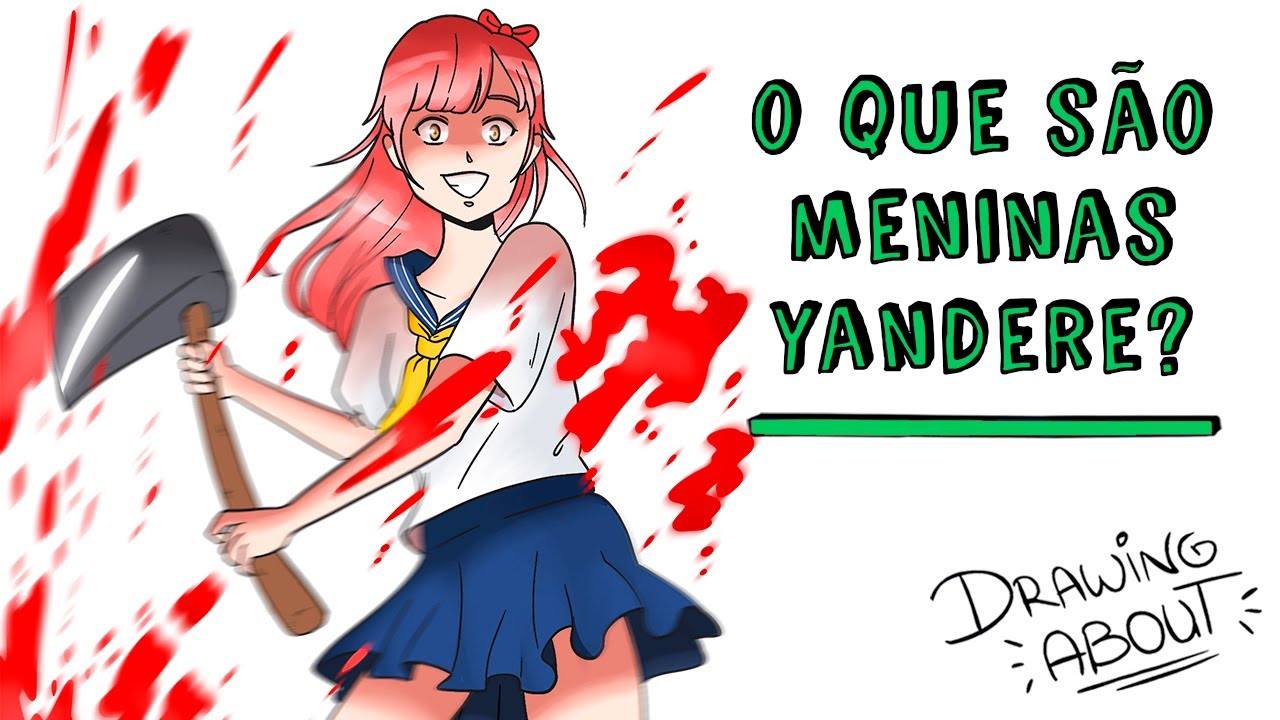 Yandere, Tsundere e Yangire. O Que são? 👀 Draw My Life Português
