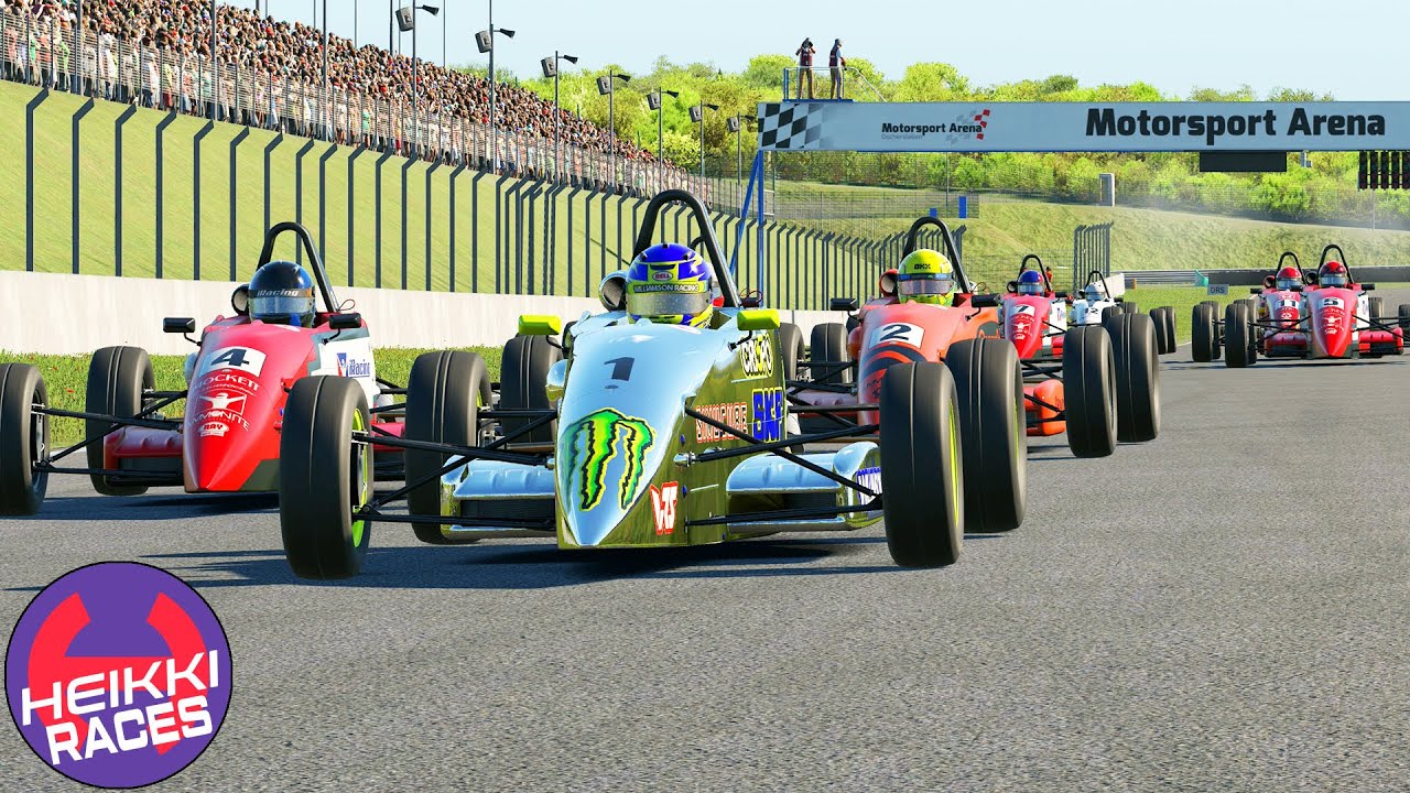 Batalla al límite en serie de rookies (iRacing / Oschersleben / FF1600) || Heikki360ES