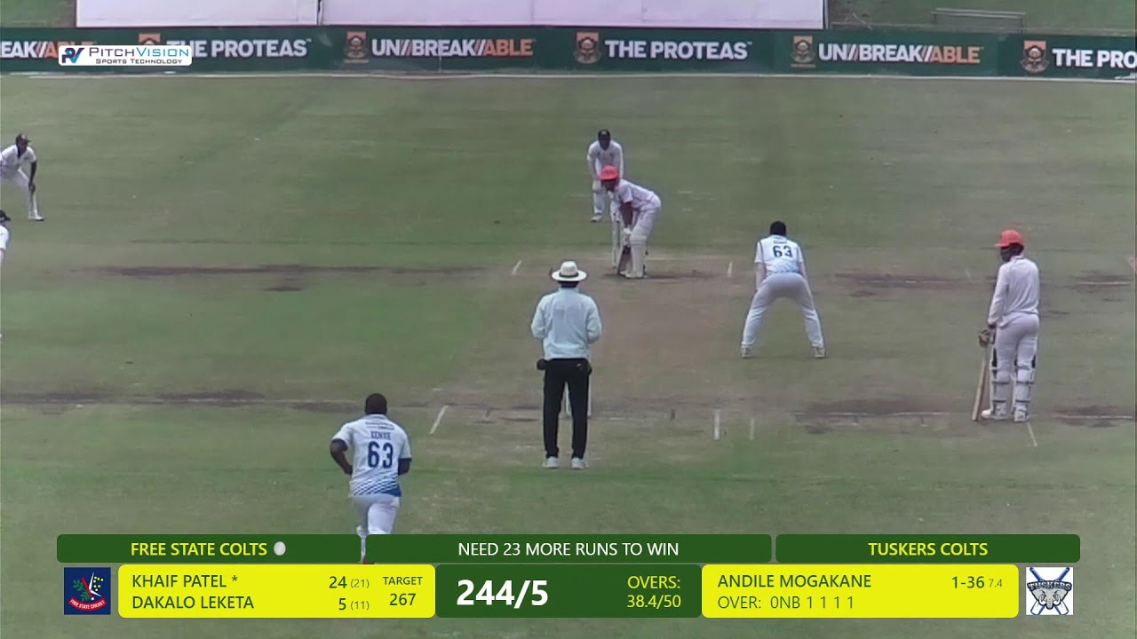 CSA Colts 1-Day | Tuskers vs Free State