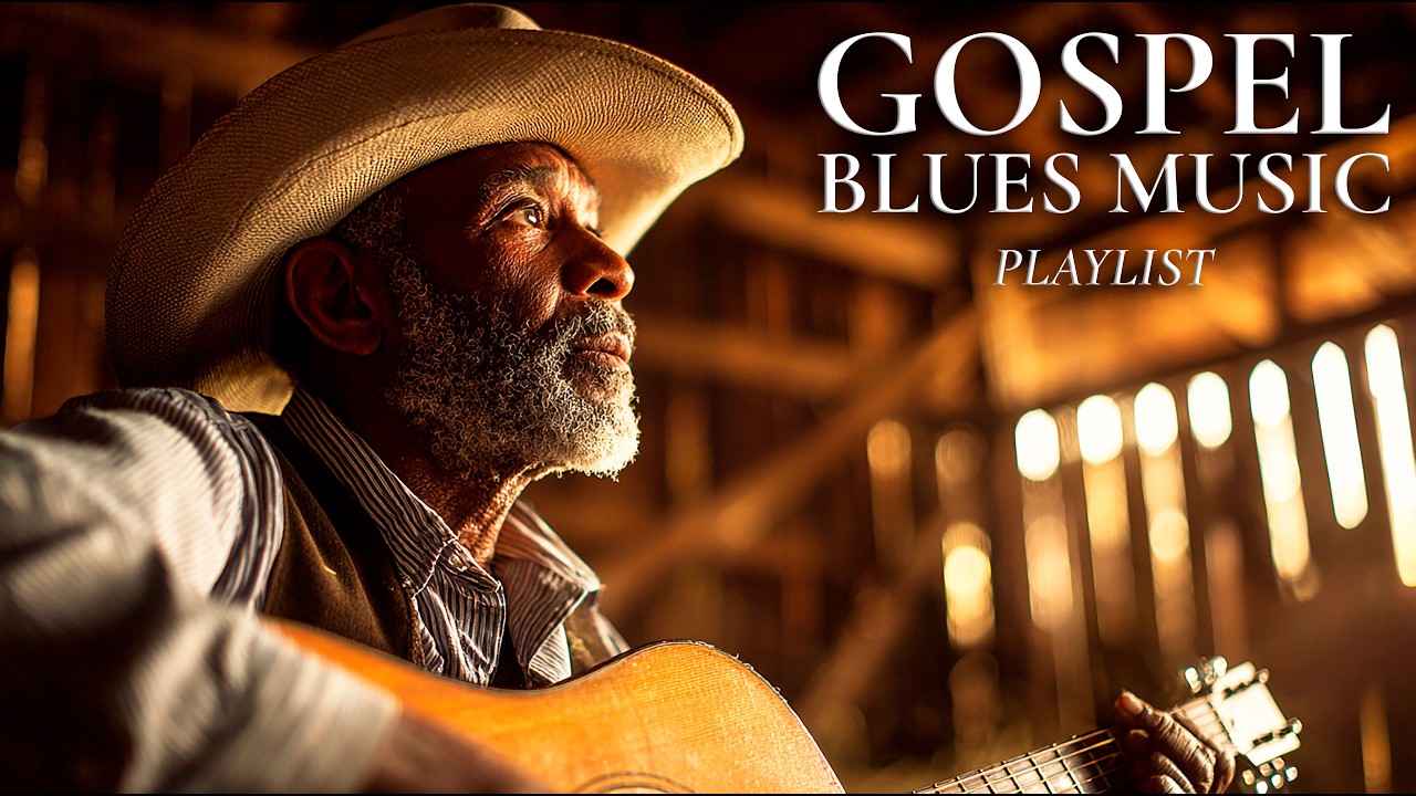 🎶 Gospel Blues Reflection | 3 часа спокойного христианского поклонения и молитвы (4K)
