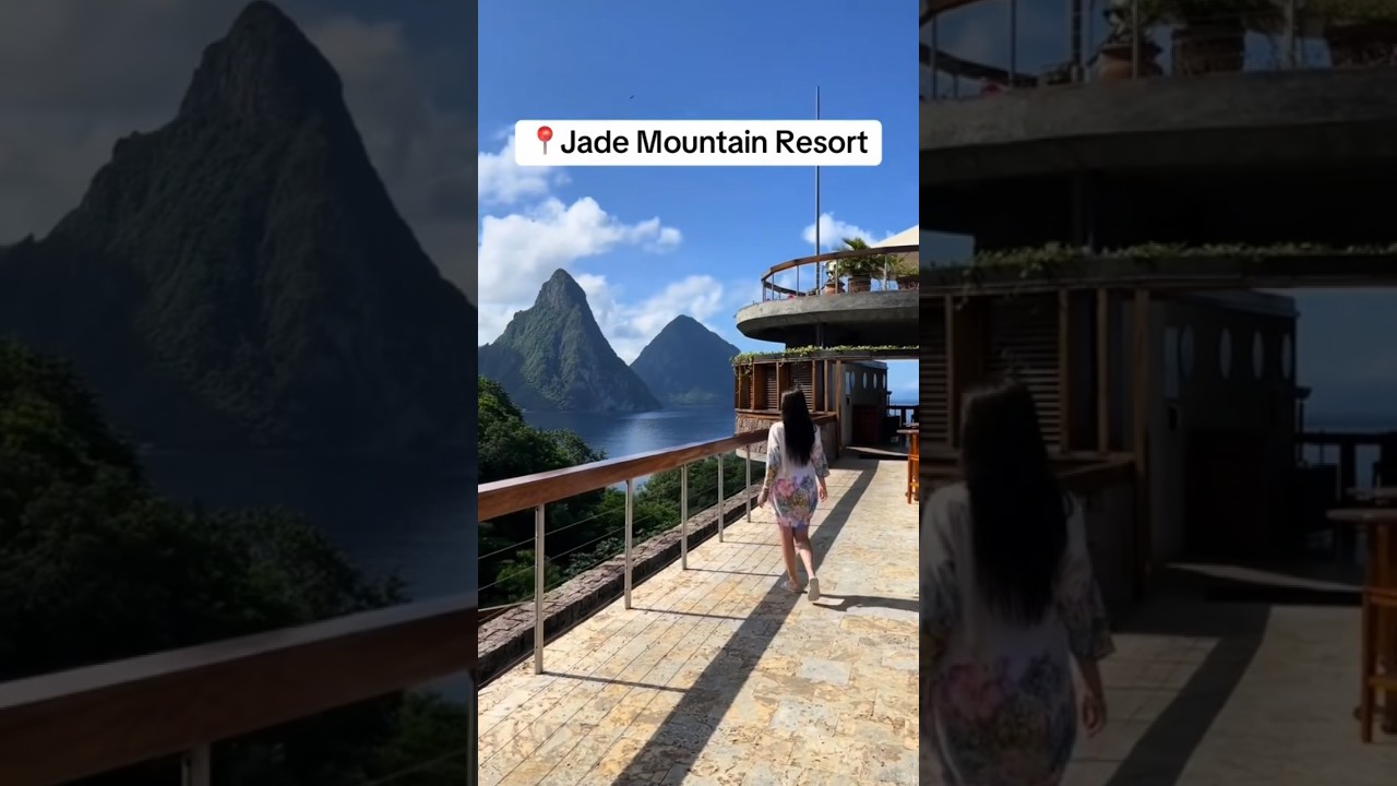 The MOST AMAZING Honeymoon Resorts | Jade Mountain Resort #honeymoon