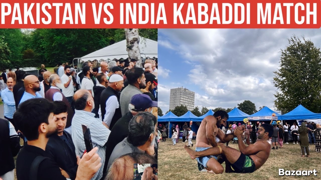 Pakistan vs India kabaddi match 2025 || WardEnd Park Mela Birmingham || #kabaddi