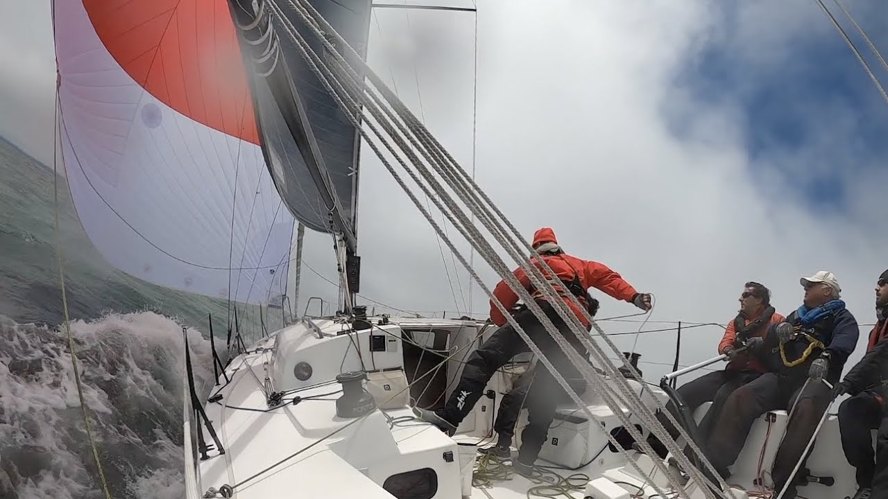 2021 Half Moon Bay Race, Psycho Tiller Sailing JPK 1080