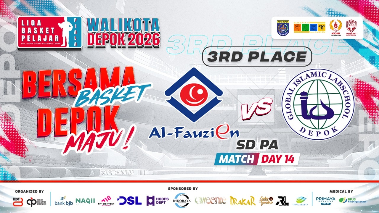🔴 LD14 | 3RD PLACE [ Match 1 ] SD ISLAM AL-FAUZIEN VS SDI G-LABSCHOOL ( 3RD SD PA ) 🏅  LBPPWD 2026