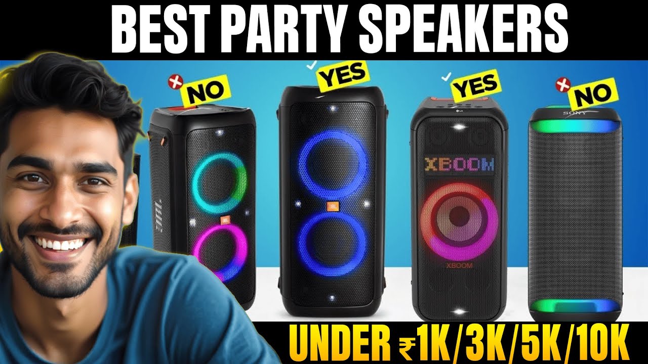 Best Party Speakers You Should Buy🔥Top 3 Best Party Speakers🔥Best Party Speaker Under 10000