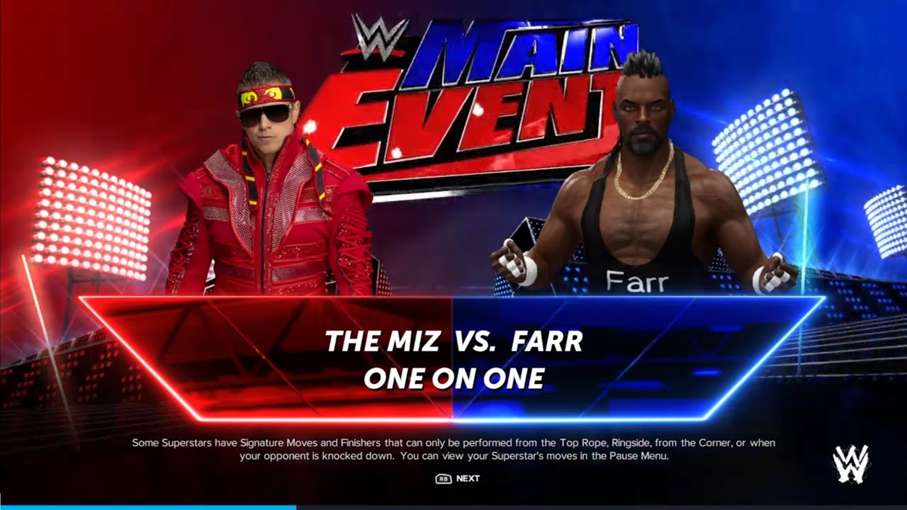 #wwe2k24 #themiz #customarena MAD-FOOT Sim Racing The Debut of FARR vs. The MIZ and it's AWESOME!