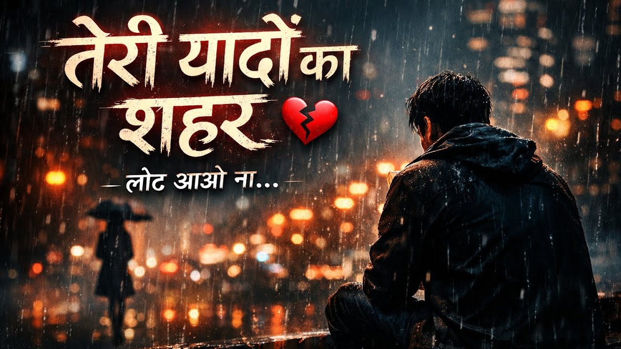 तेरी यादों का शहर 💔 | Romantic LoFi Sad Song 2026 | Heart Touching  | Slow Reverb #romantic