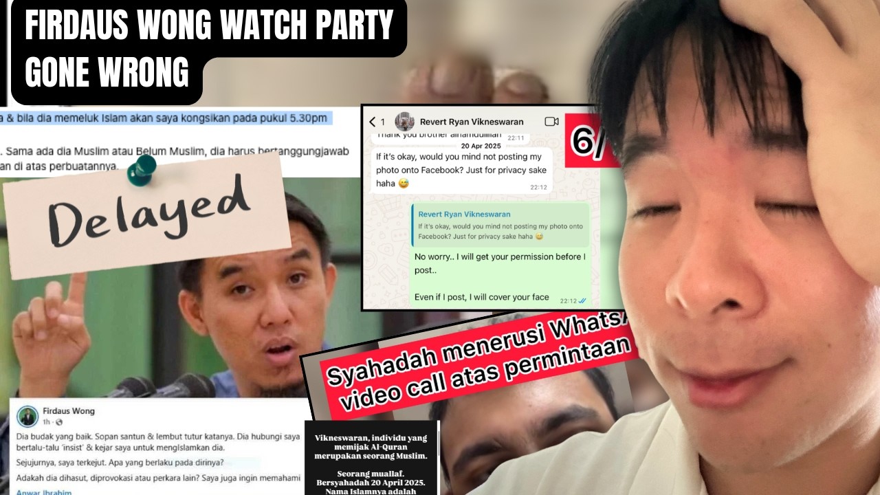 FIRDAUS WONG WATCH PARTY (?)