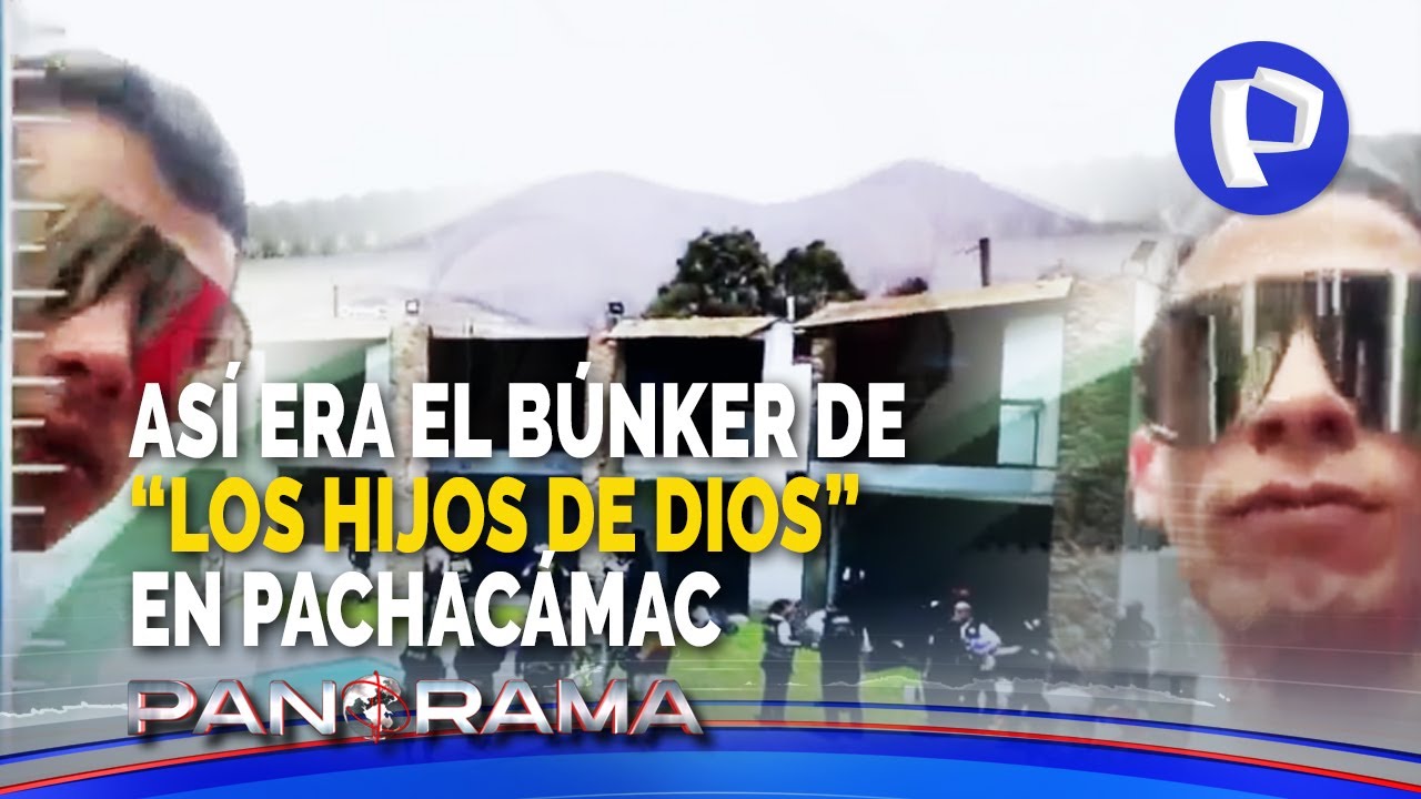 ¡Exclusivo! Búnker de “Los hijos de Dios”: Cumbre criminal en lujosa mansión de Pachacámac