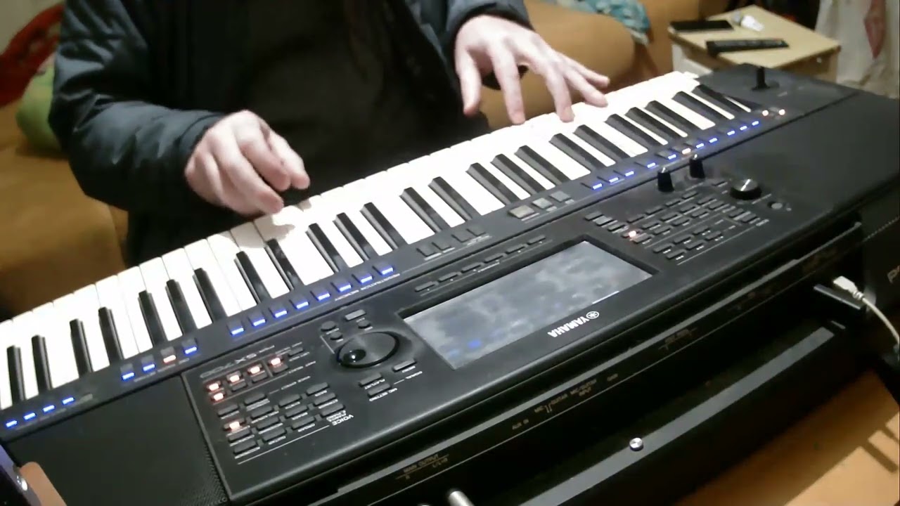 МОЕ ДИСКО ДЕМО ОТ 15ЯНВАРЯ Yamaha psr sx 700
