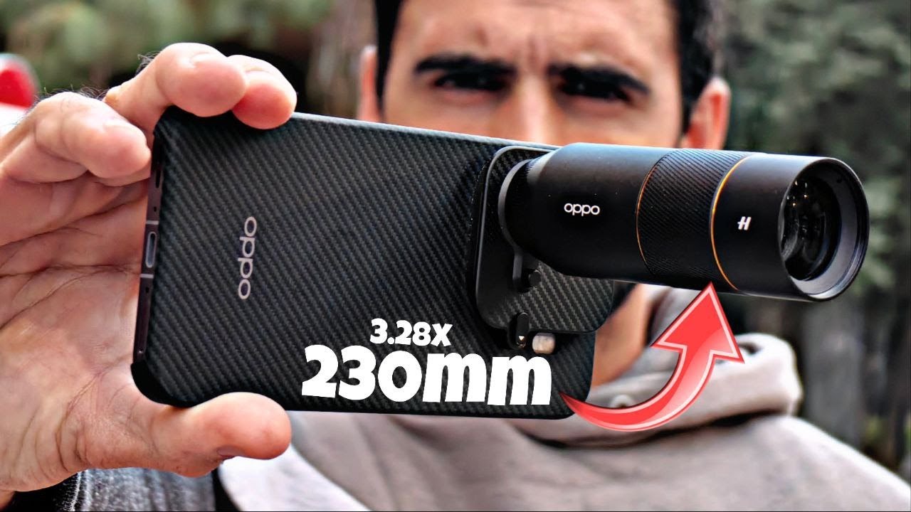MERECE LA PENA el TELEOBJETIVO HASSELBLAD 230MM para el OPPO FIND X9 PRO? CARNE DE CAJÓN? 💥👌🏻🔝