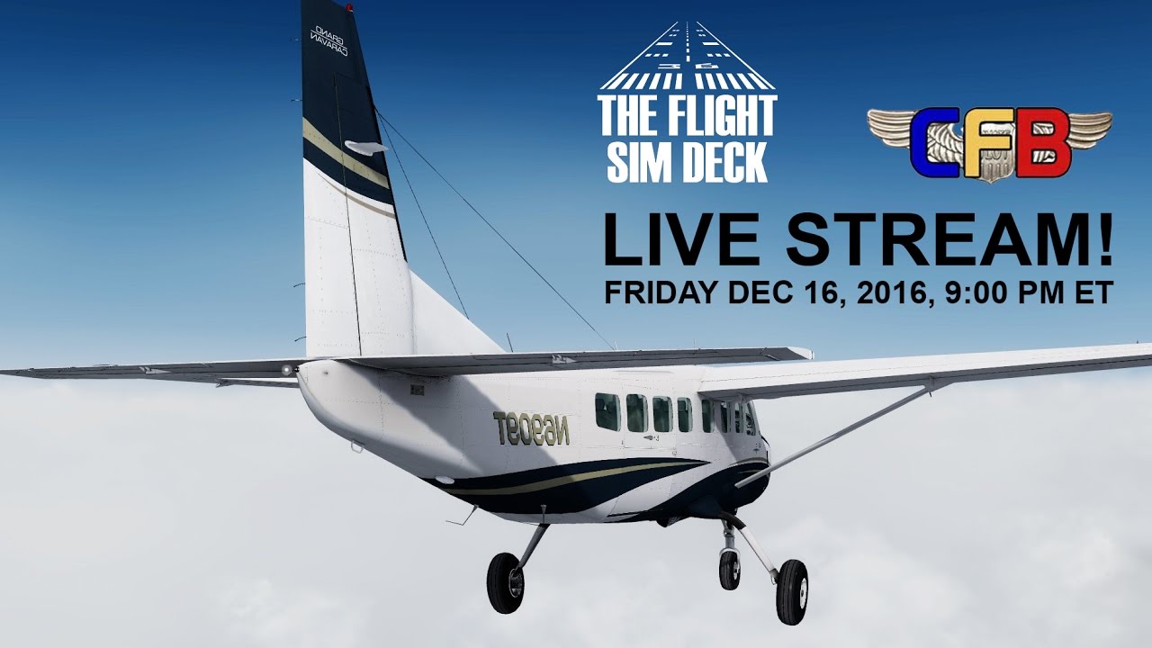 The Flight Sim Deck and CountryFlyboy Go Flying!
