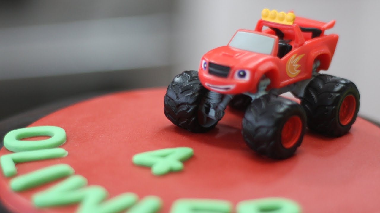 Tort Blaze i mega maszyny  🍰 tort opona