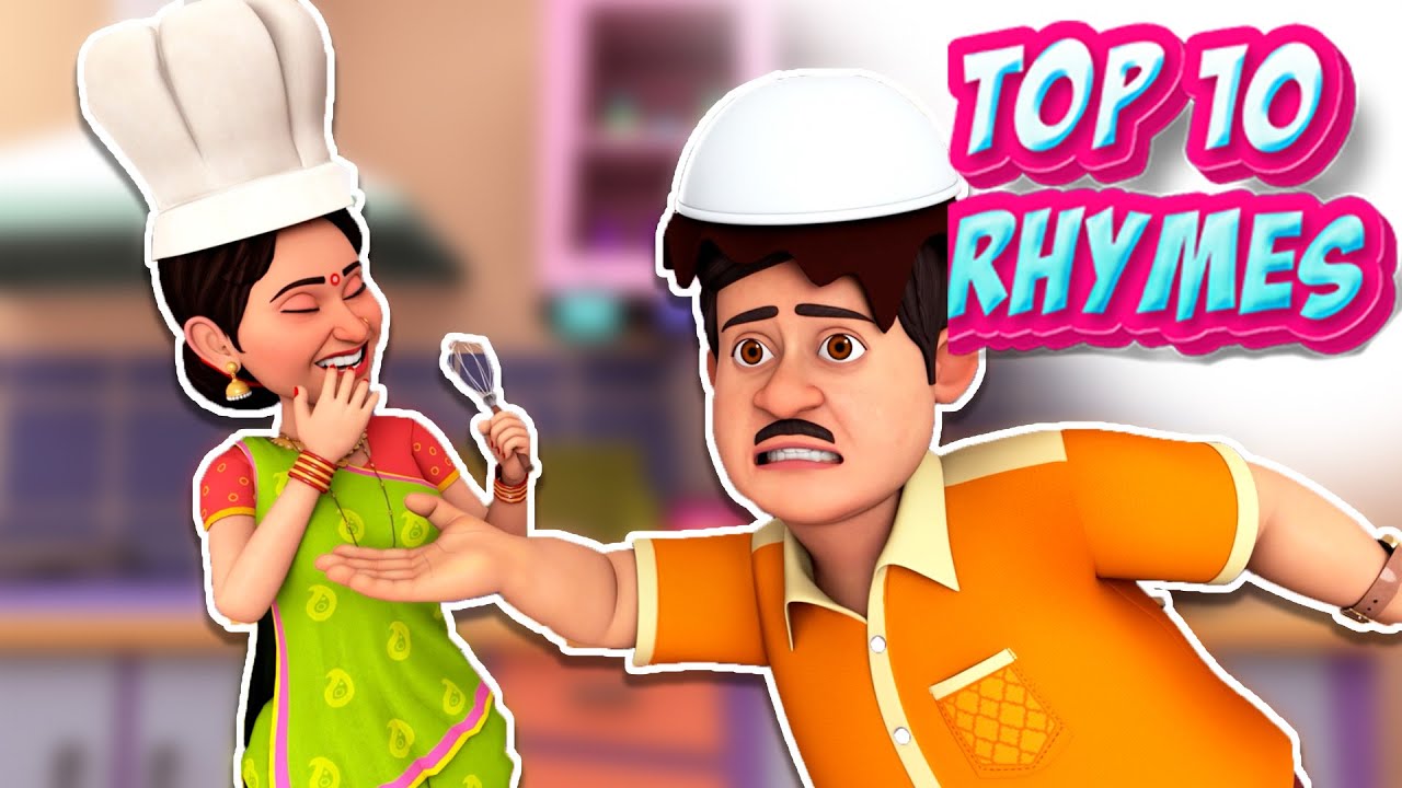 Top 10 Hindi Nursery Rhymes | TMKOC Hindi Rhymes | #tmkochindirhymes
