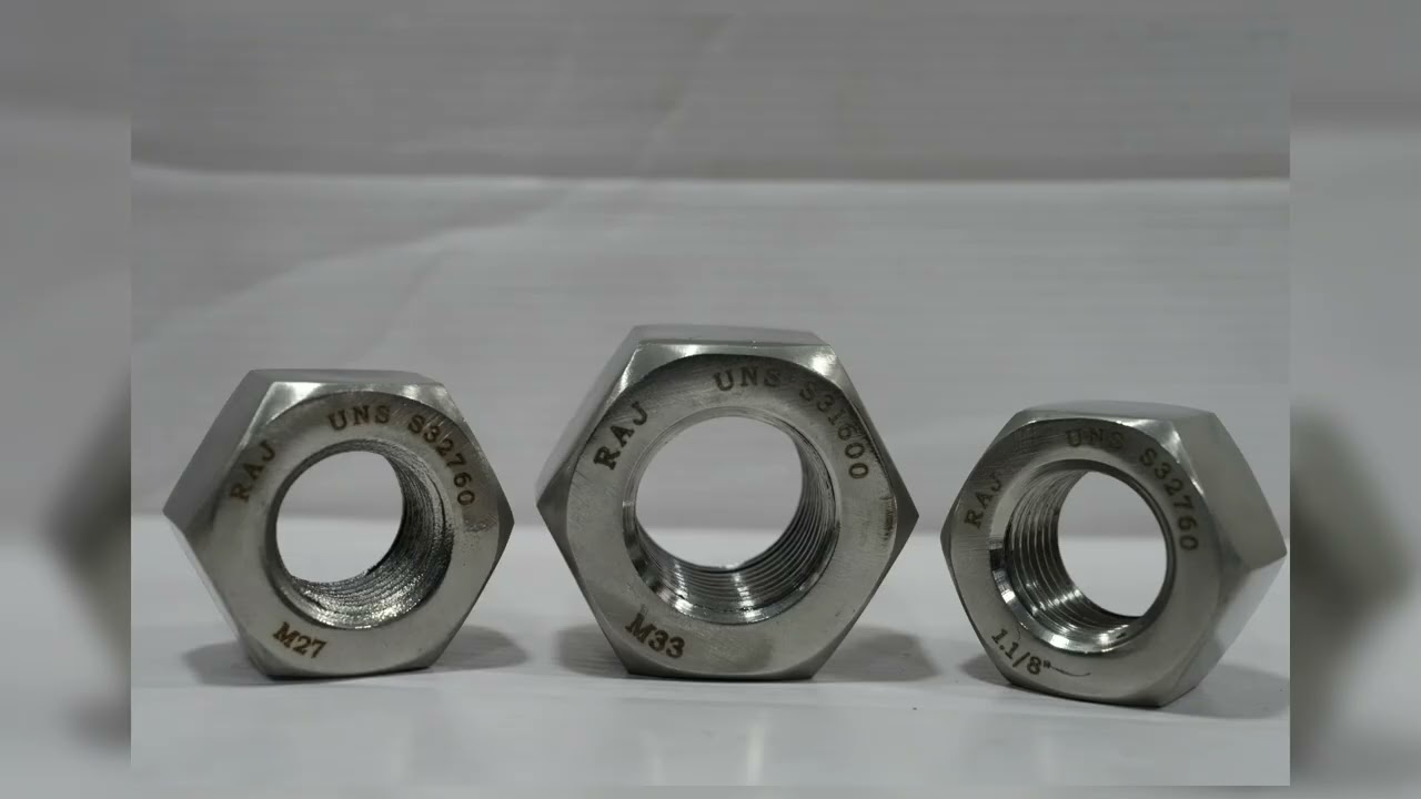 Stainless Steel 904L Hex Nuts M20 | Available on IndiaMART