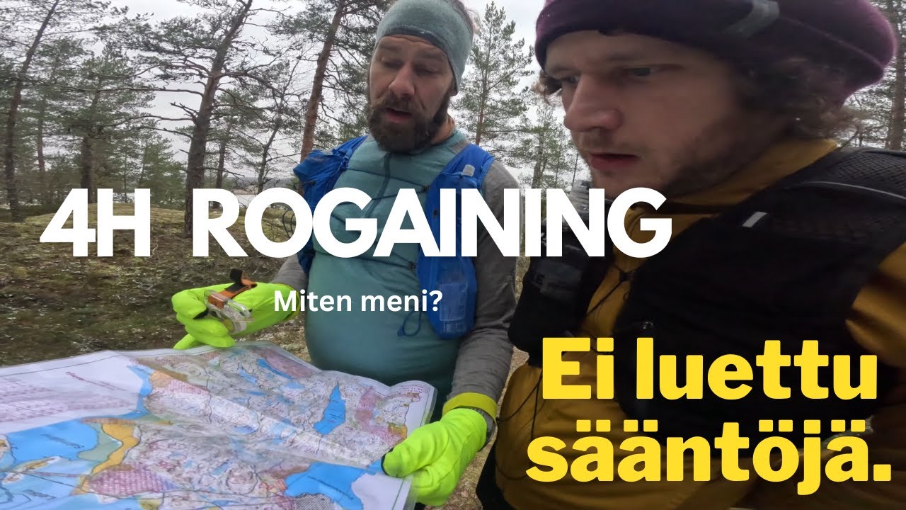 Nuuksion Huurteinen seikkailu 4h rogaining - Ei ymmärretty säännöistä mitään. Miten meni?