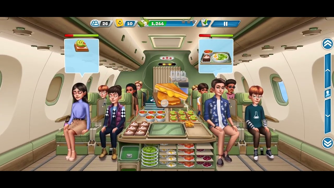 Airplane Chefs Los Angeles Level 42!