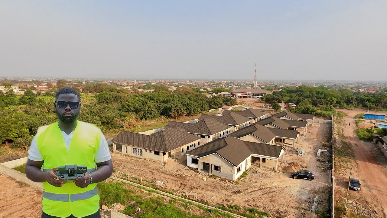 Sliding Glass Installation for Luxury Estates-Building in Ghana 🇬🇭