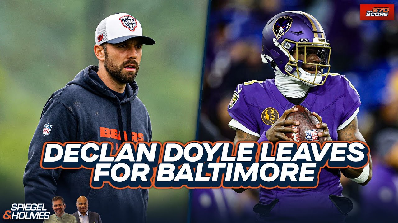 Reaction: Who should be the next Bears offensive coordinator as Declan Doyle leaves for Ravens?