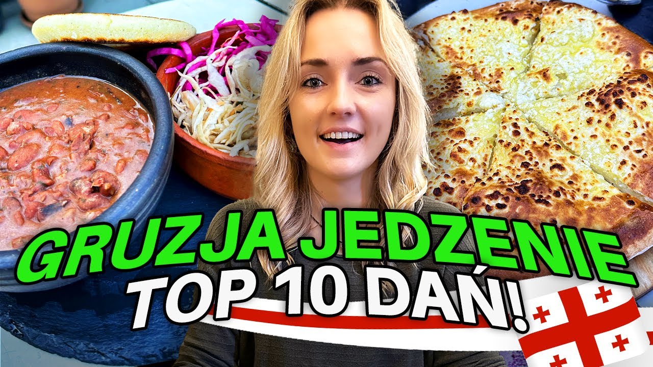 GRUZJA Jedzenie TOP 10 dań! KUCHNIA GRUZIŃSKA: Chinkali, Chaczapuri czyli Gruzińska PIZZA | Check In