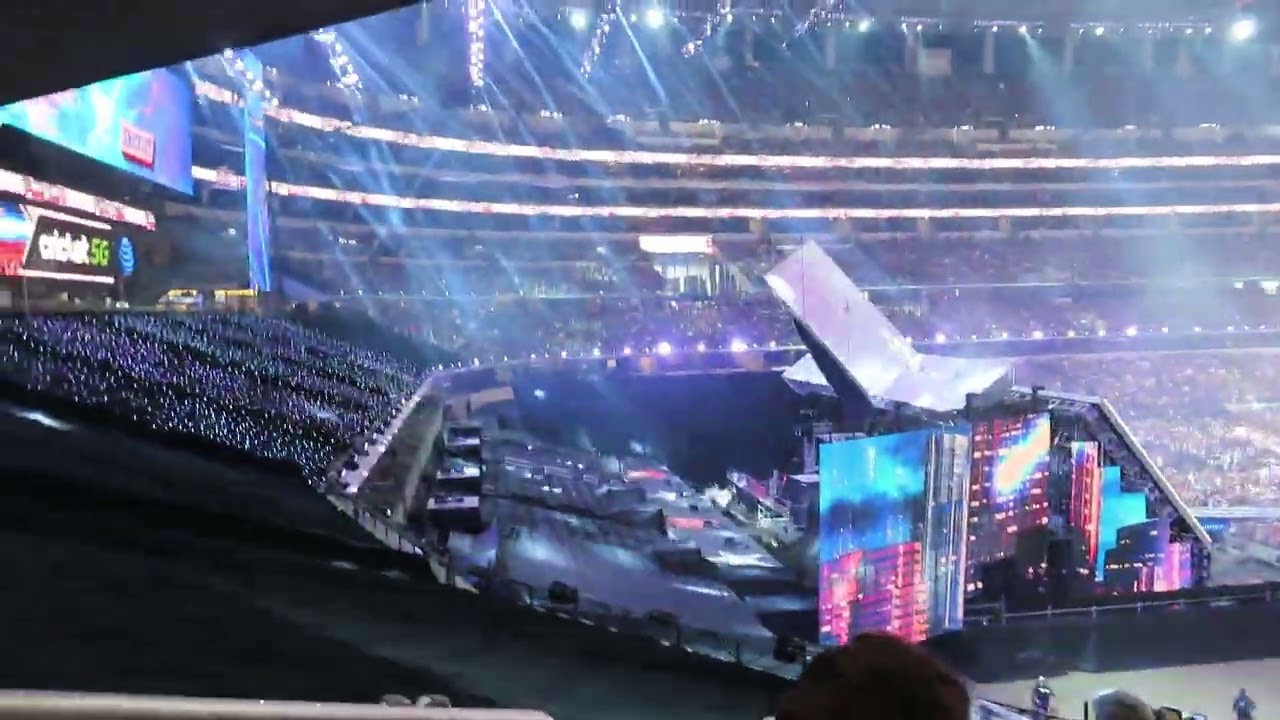 WWE Wrestlemania 38 Pyro/Intro Live from Arlington, Texas @ AT&T Stadium