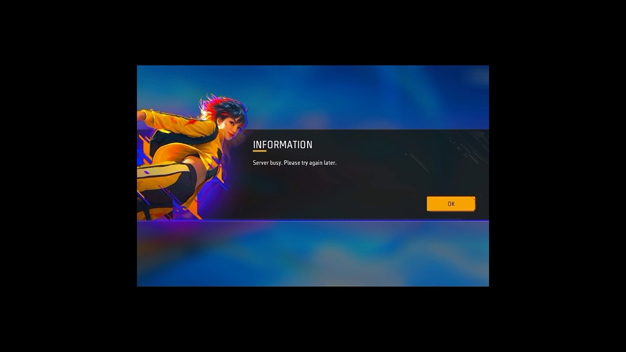 Server Busy Please Try Again Later Problem Free Fire Opening How to Solve it? Open game right time🤔!