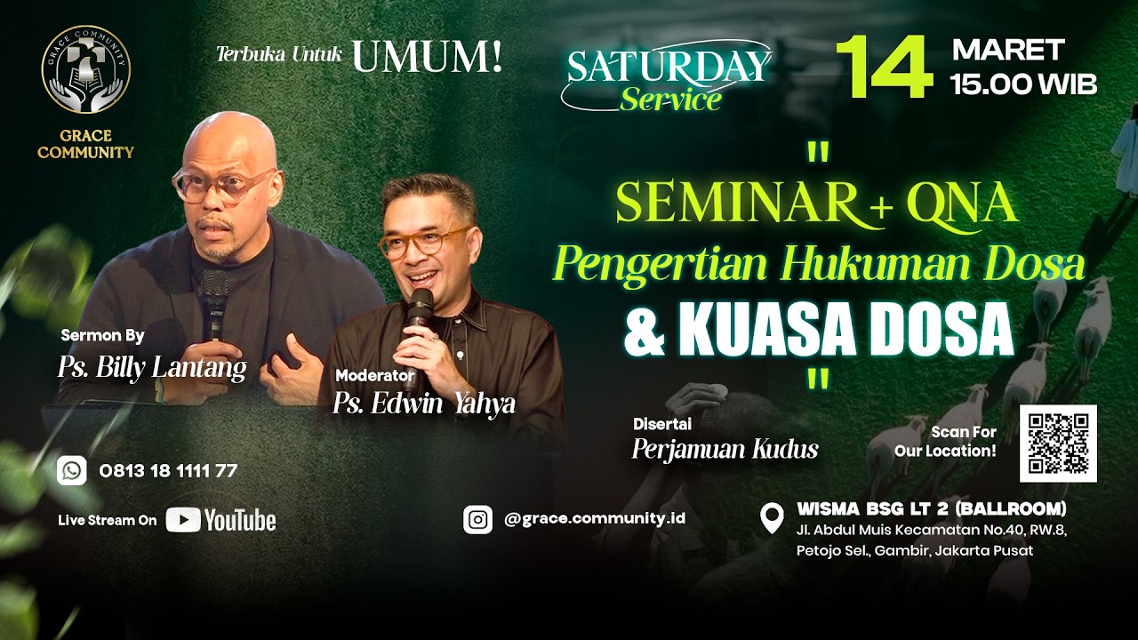LIVESTREAMING🔴 SEMINAR + Q&A 