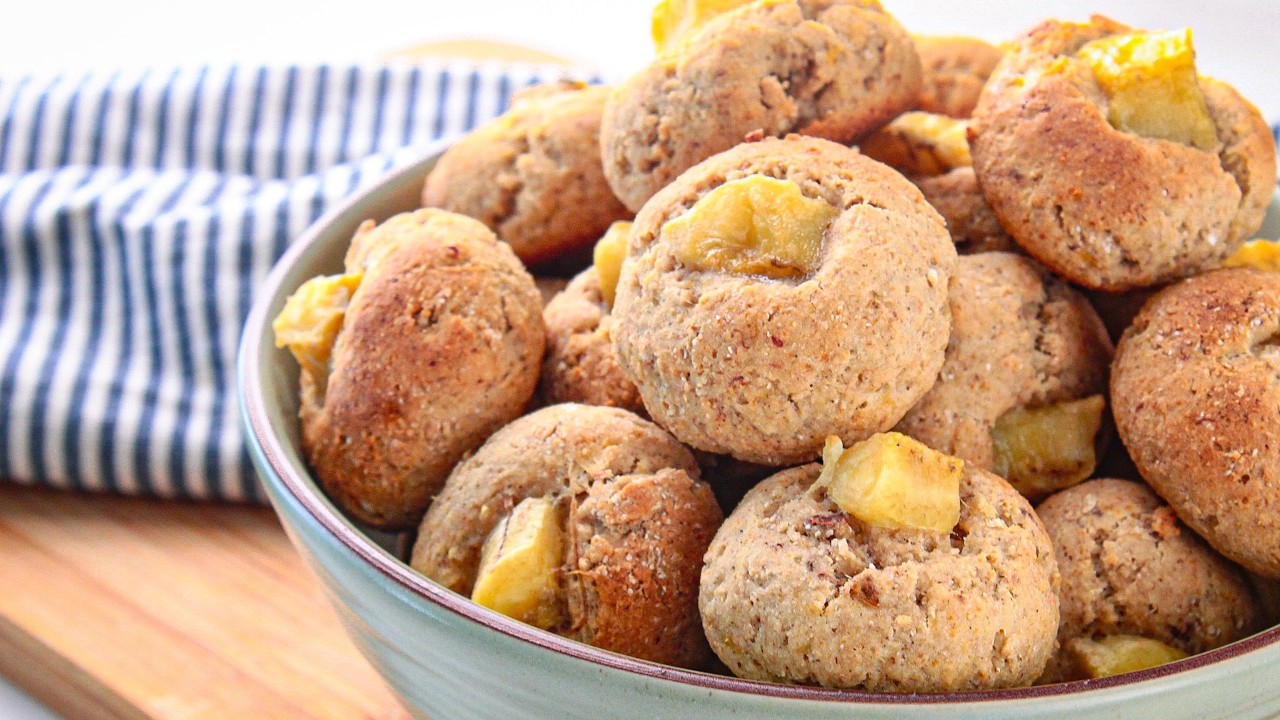 BISCOITO DE BANANA E AVEIA | SEM AÇUCAR