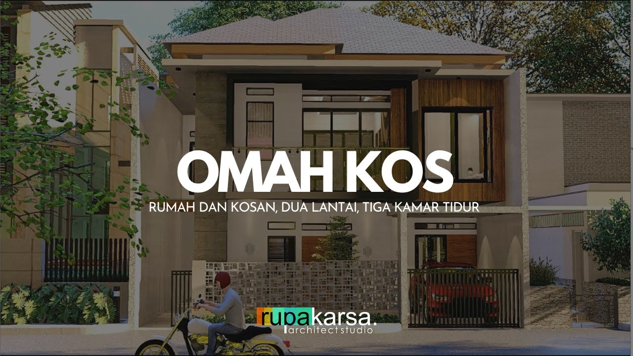 Desain Rumah Kost Minimalis 2 Lantai, Menjadikan Rumah Sebagai Investasi - Omah Kos
