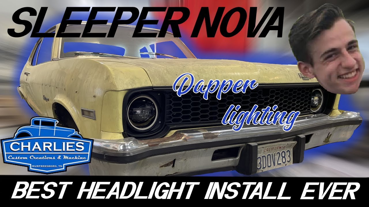 DAPPER LIGHTING ON CHEVY NOVA