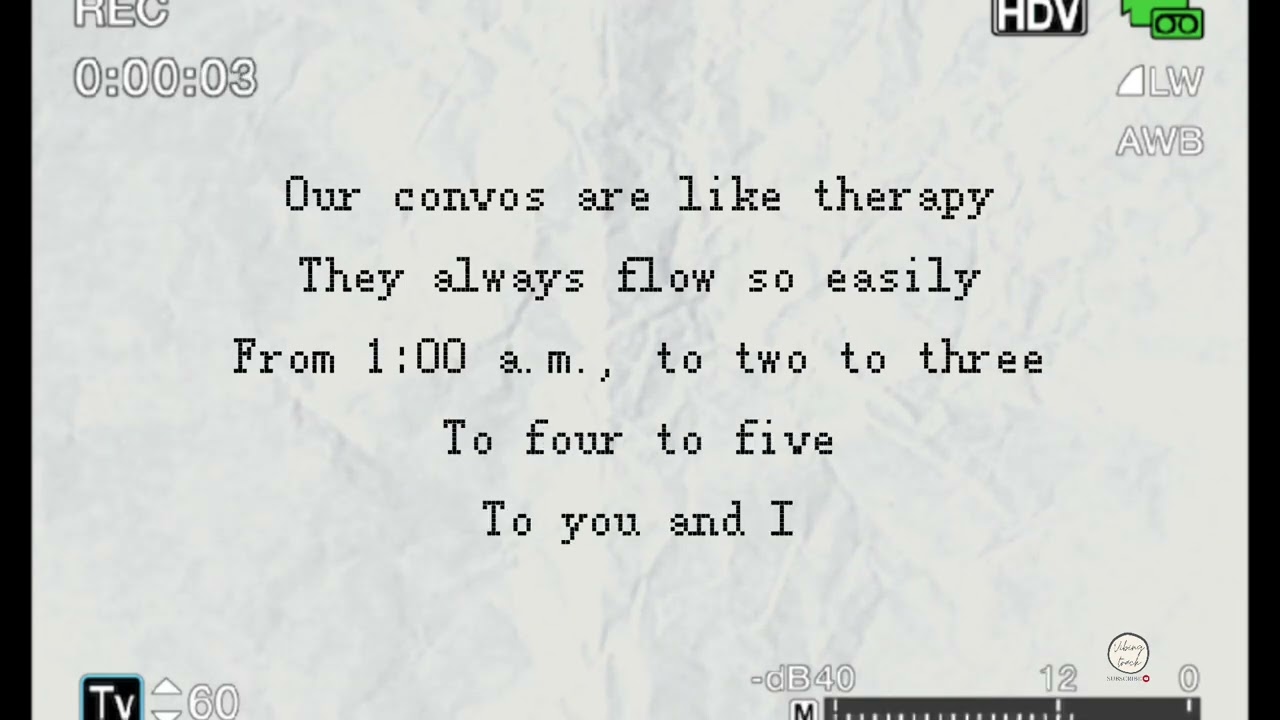 Jex Nwalor - Time Goes “Bye” (Lyrics Video)