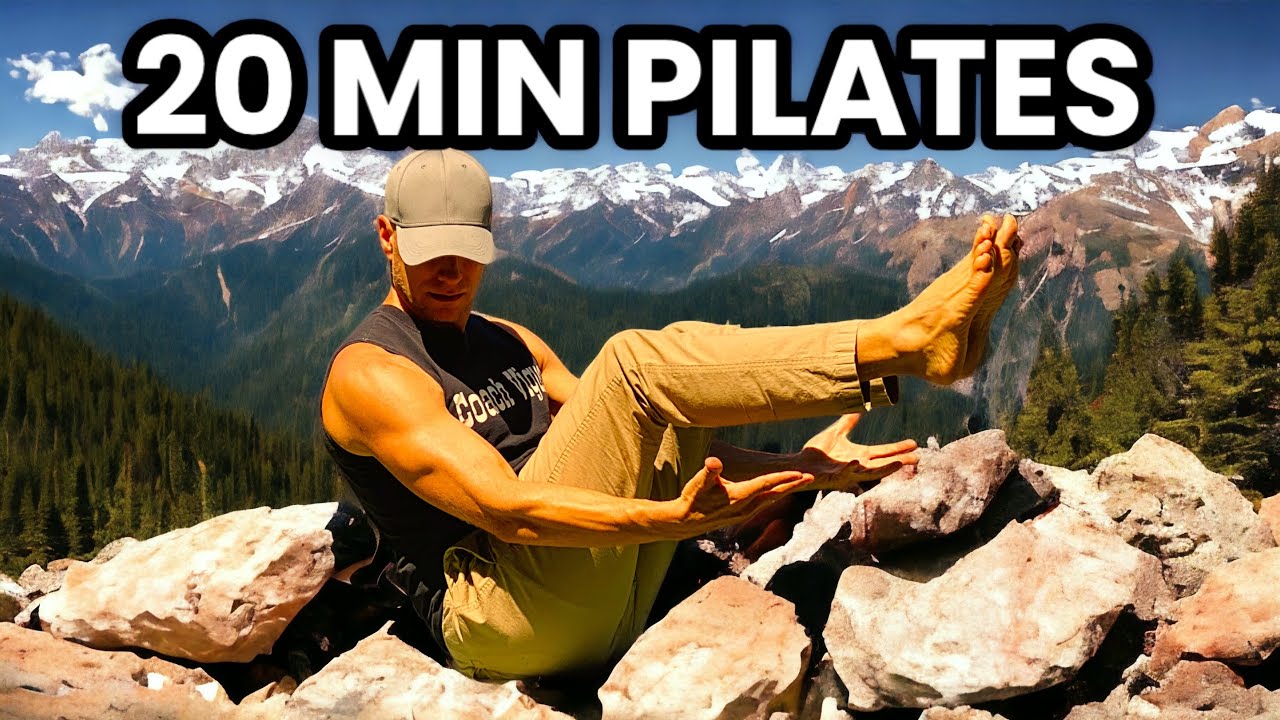 20 MIN FULL BODY WORKOUT - Pilates Ab Workout At Home (FOLLOW ALONG)