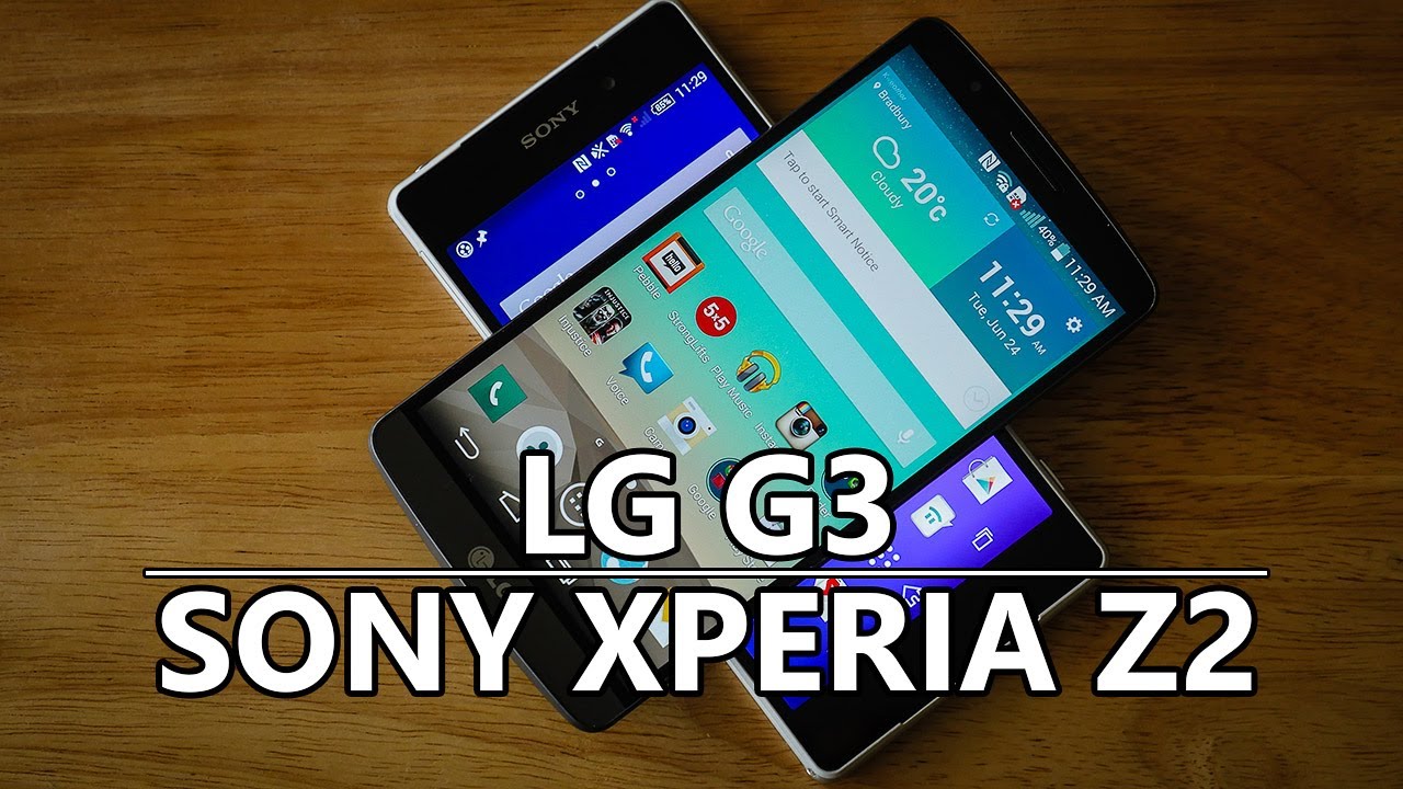 LG G3 VS Sony Xperia Z2