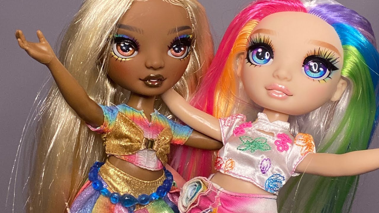 Rainbow High “Meline & Amaya” Hair Chalk & Style Dolls review / Box Opening!