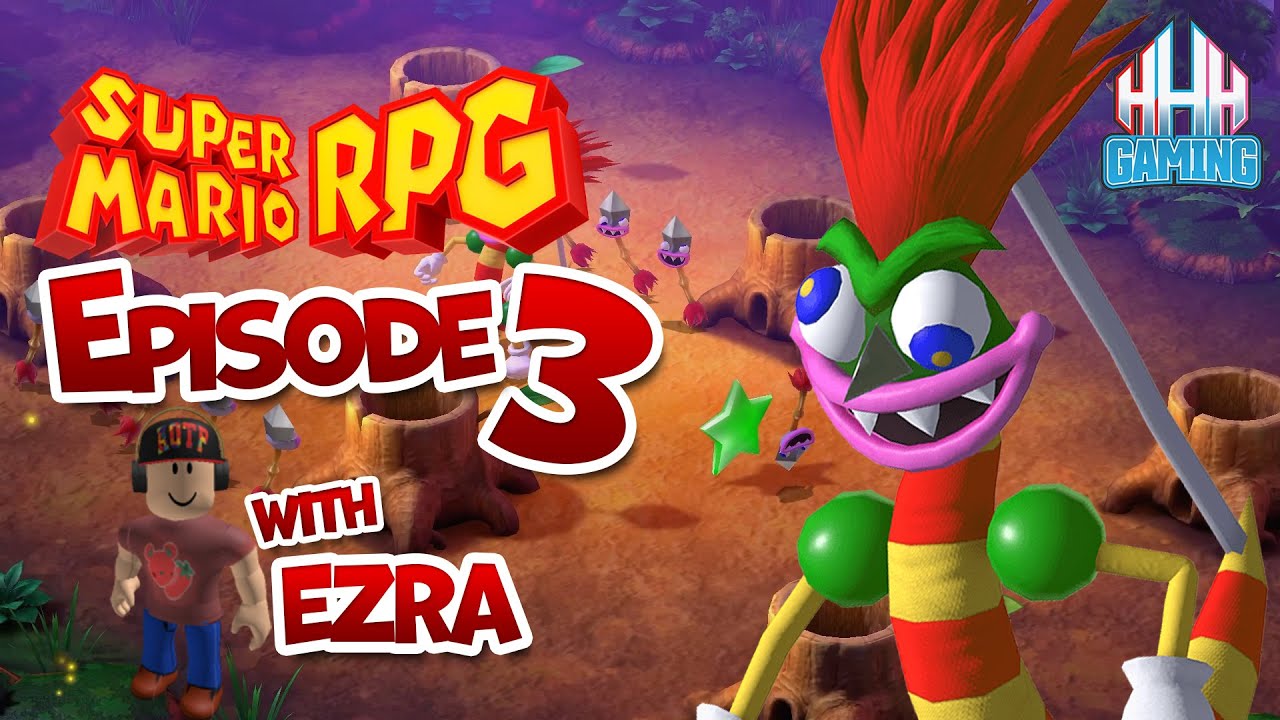 Super Mario RPG Gameplay Walkthrough Ep.3 - Rose Town! Forest Maze! Geno! Bowyer Boss Fight!
