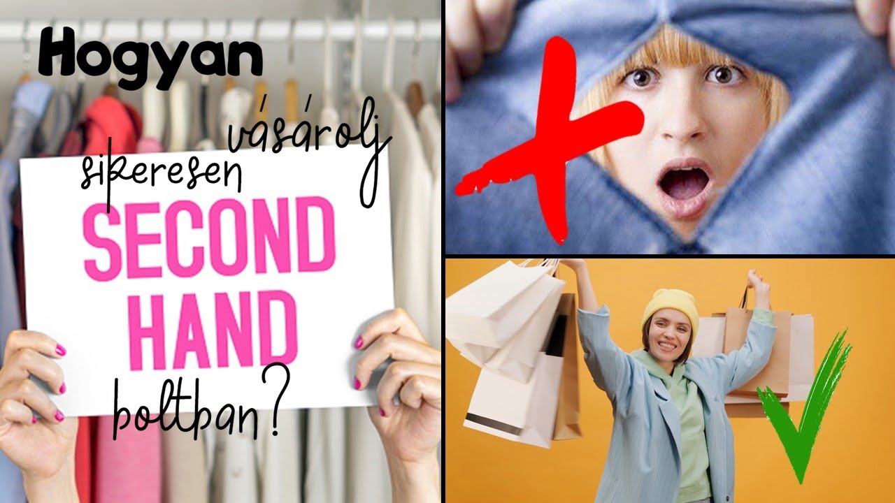 HOGYAN érdemes használt ruhákat vásárolni?! 4  TIPP! + Újonnan vásárolt SECOND HAND ruháim ❤️
