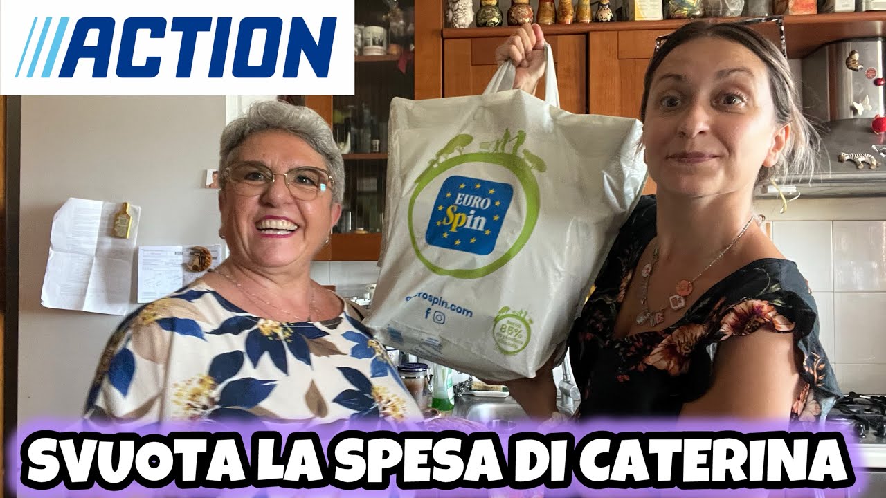 SVUOTA LA SPESA EUROSPIN e ACTION di MAMMA