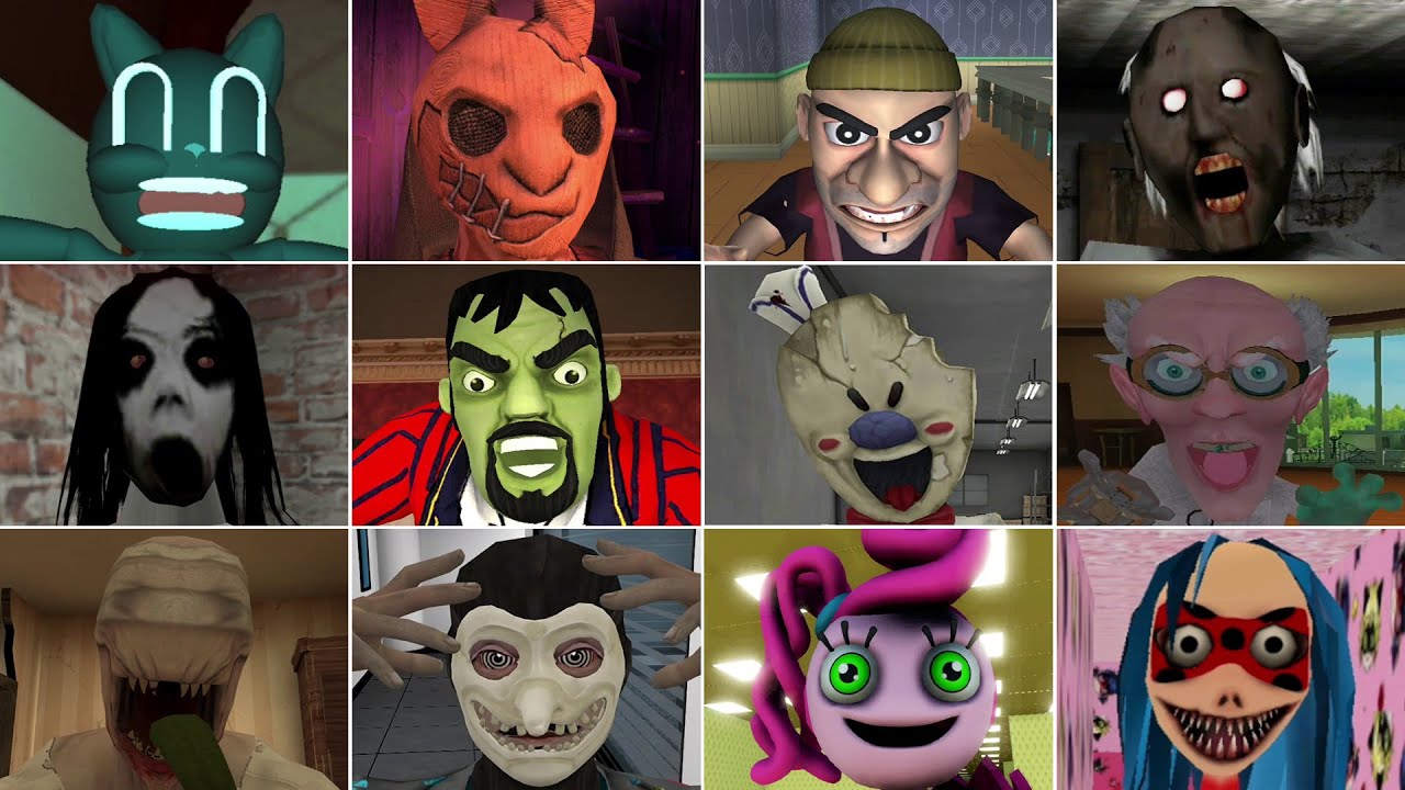 They Caught Me #63 | Slendrina | amanda | Granny | Pennywise Clown | Rabbington | Mr. Meat 2 | Emily