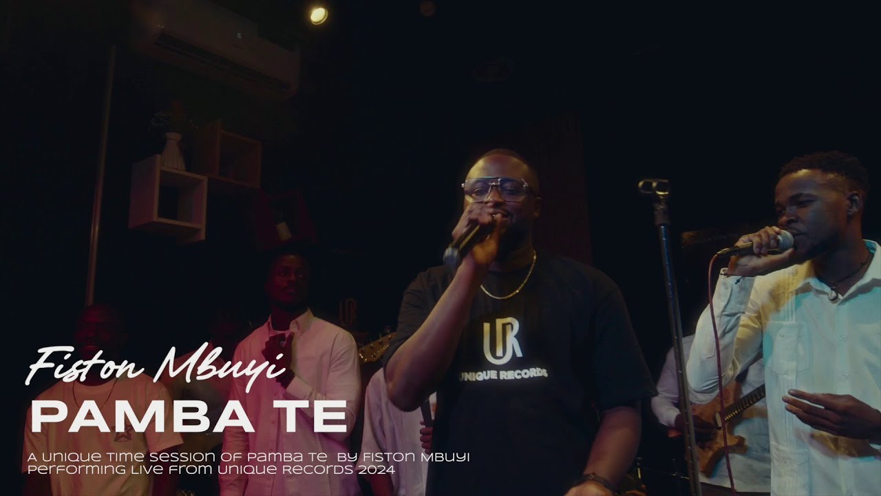 Fiston Mbuyi - Pamba Te / Unique Time (Live Session) | Unique Records