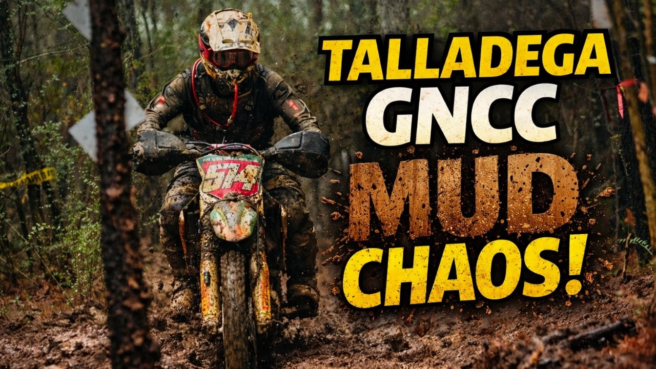 Трасса GNCC в Талладеге заросла грязью | Основные моменты гонок XC1 и XC2 без грязи