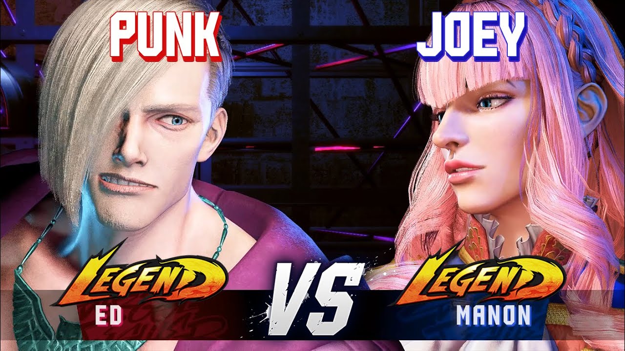 SF6 ▰ PUNK (Ed) vs JOEY (Manon) ▰ Ranked Matches