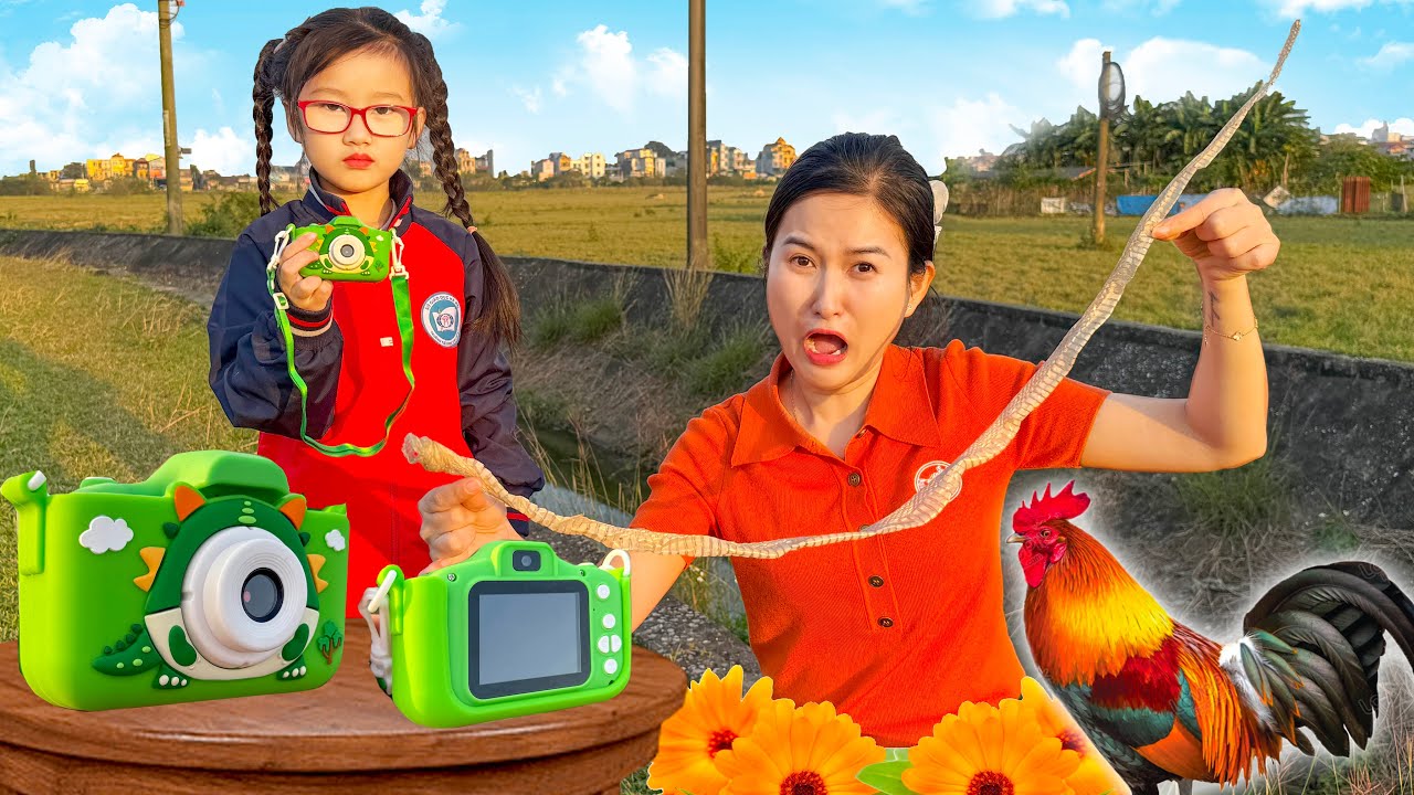 Cam Cam review máy chụp ảnh du lịch mini dễ thương, nhiều tính năng thú vị