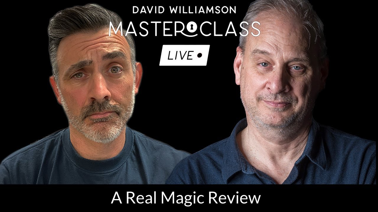 David Williamson Masterclass Live. Session 1.