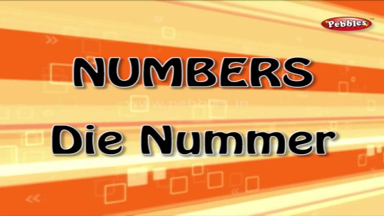 Numbers in German | Learn German Through English | Learn German For Beginners | German Grammar